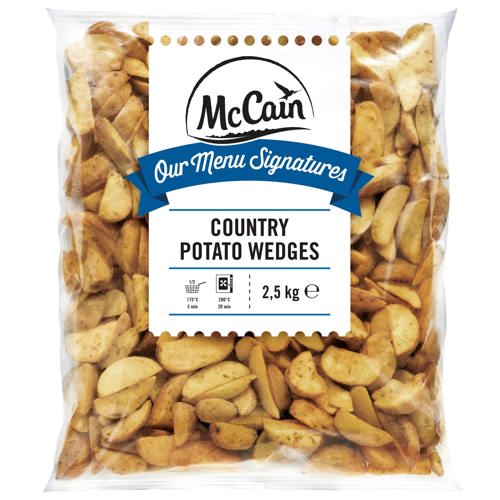Картофи McCain КИДОН. COUNTRY (5*2.5kg)