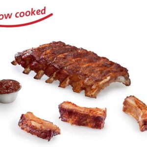 ΠΡΟΨ. SOUS VIDE SPARE RIBS ΜΕ ΣΑΛΤΣΑ BBQ (2.2kg) ΣΤΟΧΟY