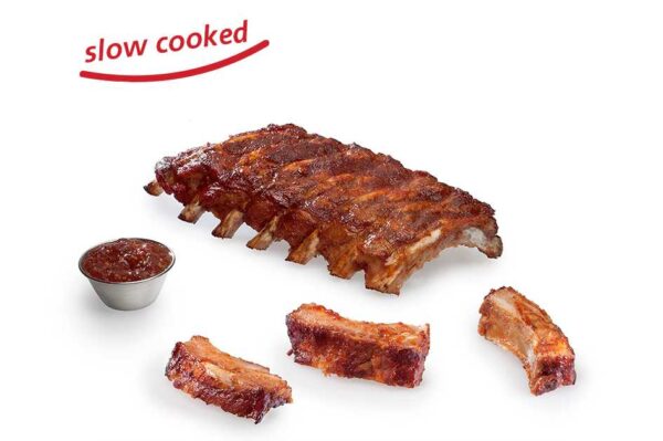 ΠΡΟΨ. SOUS VIDE SPARE RIBS ΜΕ ΣΑΛΤΣΑ BBQ (2.2kg) ΣΤΟΧΟY