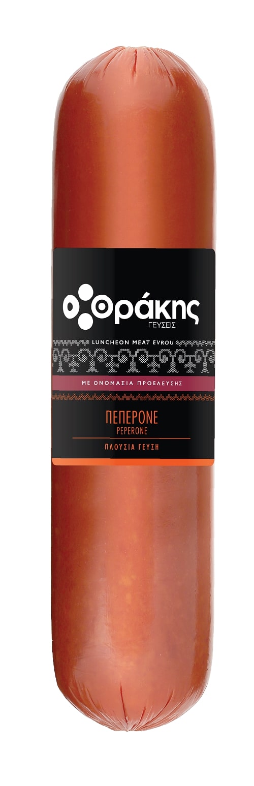 ΘΡΑΚΗΣ ΣΑΛΑΜΙ ΒΡ.ΠΕΠΕΡΟΝΕ ΣΥΣΚ. L.M (800gr)