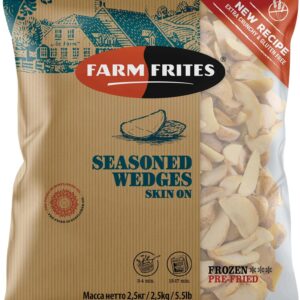 ΠΑΤΑΤΑ FARM SEASONED WEDG S/ON COATED (5*2.5kg)