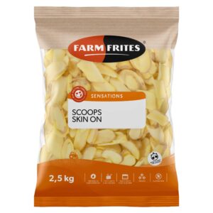 ΠΑΤΑΤΕΣ FARM SCOOPS (ΛΟΥΚΙ) SKIN ON (5*2.5kg)