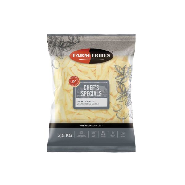 ΠΑΤΑΤA FARM CRISPY COATED 9/18 (5*2.5kg)